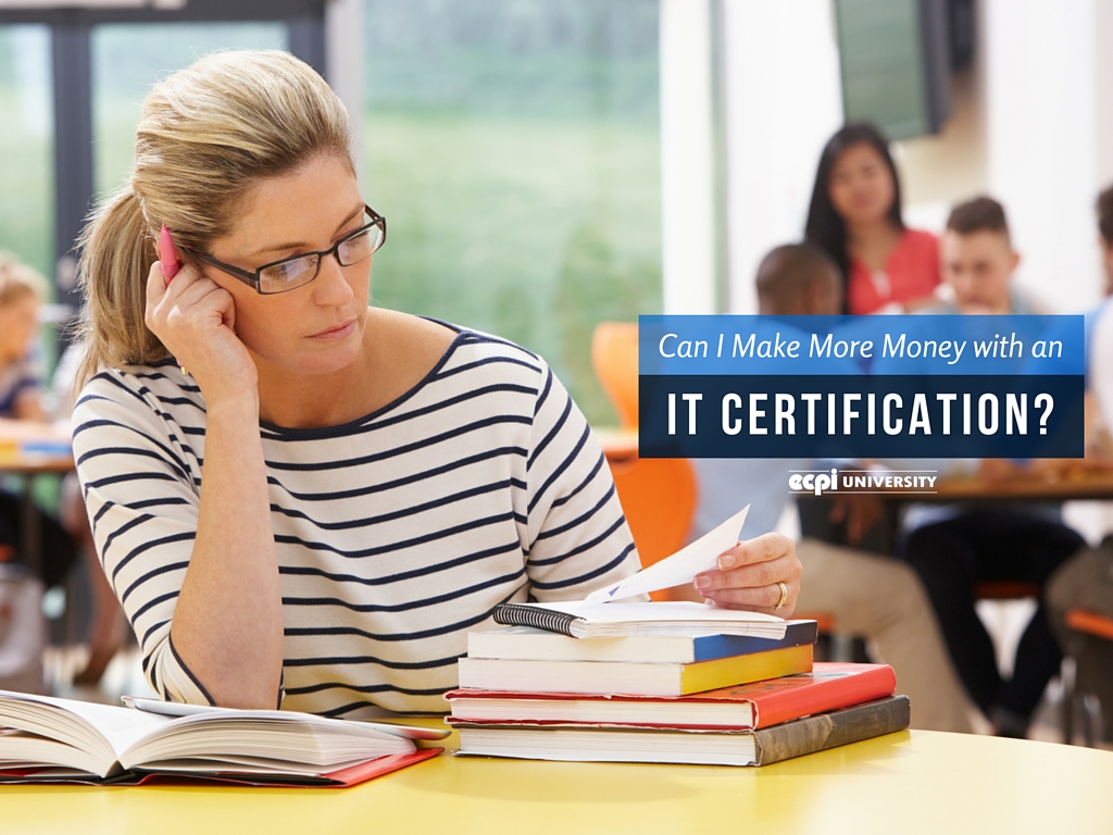 can i make more money with an it certification